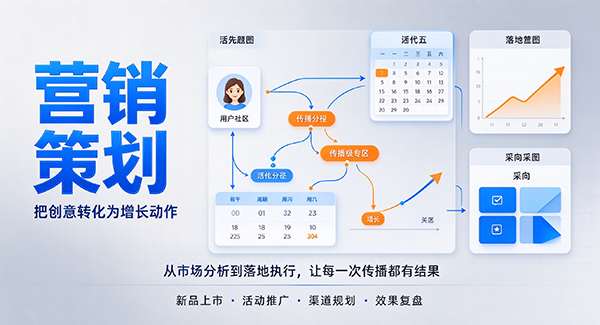 鄢陵县营销策划